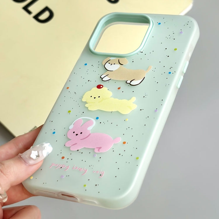Funda híbrida TPU Policarbonato iPhone 16 Pro tacto piel (Negro)