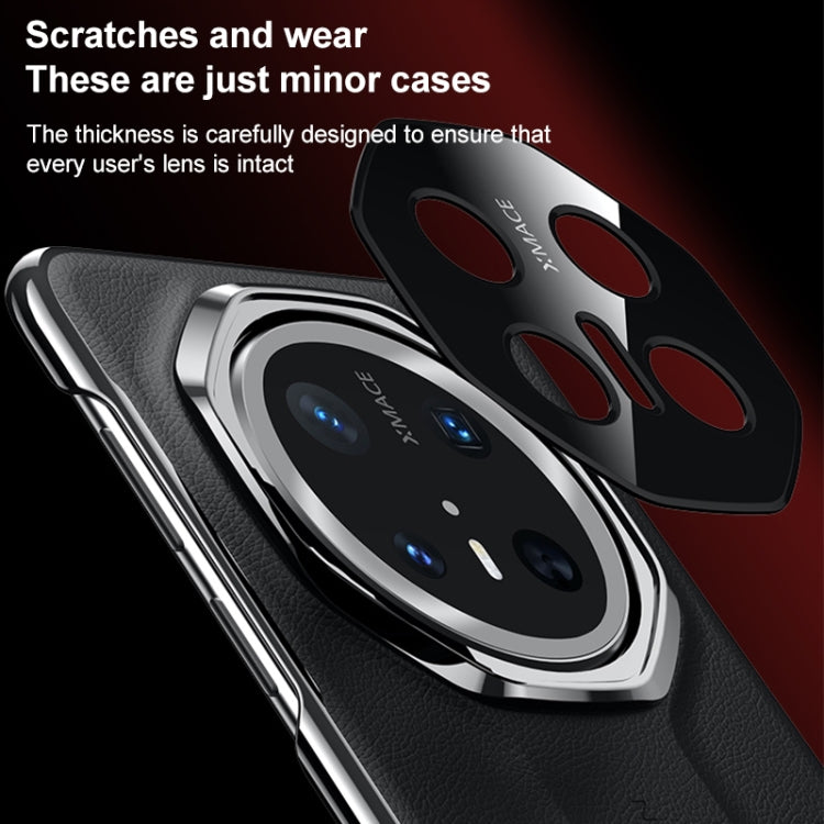 Funda para Teléfono Huawei Mate 70 Pro Diseño Imitación Galvanizada de Platino (Morada)