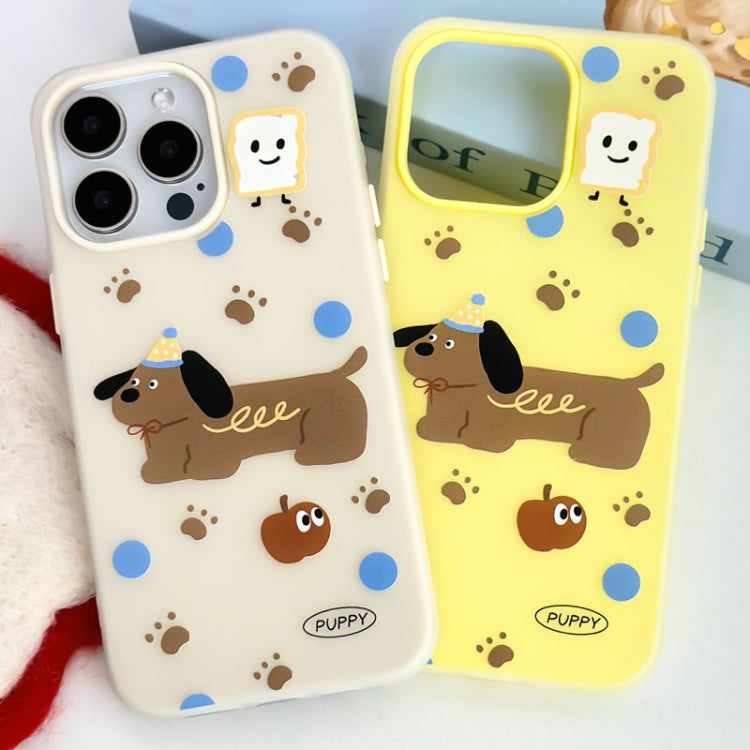 Funda híbrida TPU y PC con Tacto de Piel para iPhone 12 (Azul y Blanco)
