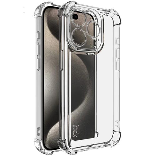Funda para Teléfono Imak Ux-4 Series a Prueba de Golpes para iPhone 15 Pro Max (Transparente)