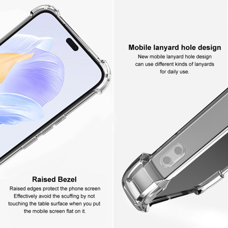 Funda para Teléfono Imak Ux-4 Series a Prueba de Golpes para iPhone 15 Pro Max (Transparente)