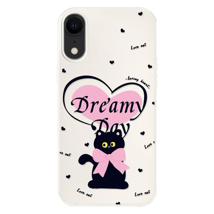 Funda híbrida TPU Policarbonato iPhone Xr Tacto Sedoso (White)