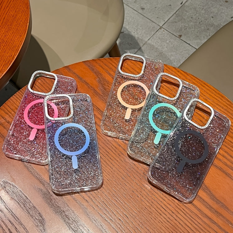 Estuche para Teléfono Blink Series iPhone 15 Pro Max Marco Lente Metal Cierre Magnético (Ultramar)