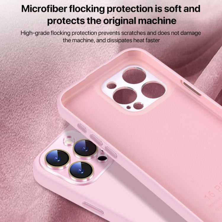 Funda de Silicona Líquida iPhone 16 Plus con NanoLente (Morado Oscuro)