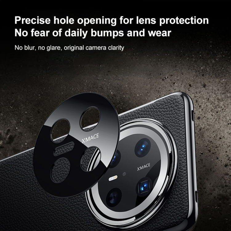 Funda de cuero genuino para Huawei Pura 80 5G (morado oscuro)