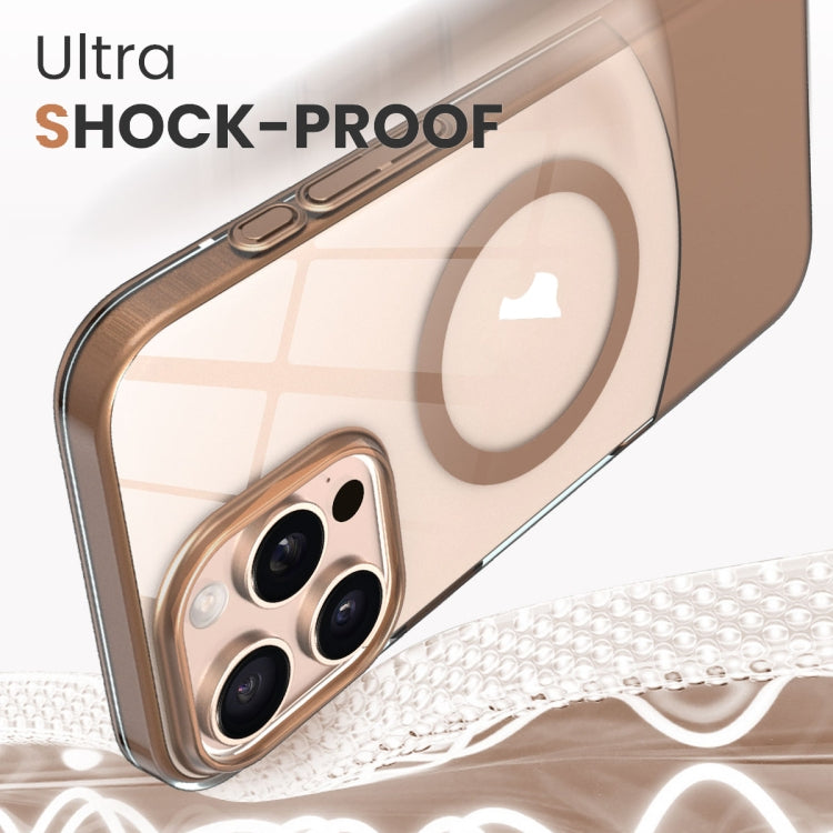 Funda para iPhone 13 Slim Color Contrast Magsafe PC Transparente (Negro)