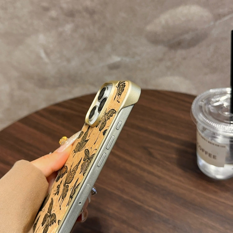 Funda para iPhone 14 Pro Denior A18 Woodenpaint Magsafe Estampado de Árbol