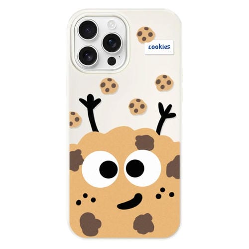 Funda híbrida TPU Policarbonato iPhone 16 Pro Max con Tacto Sedoso (Blanco Galleta)