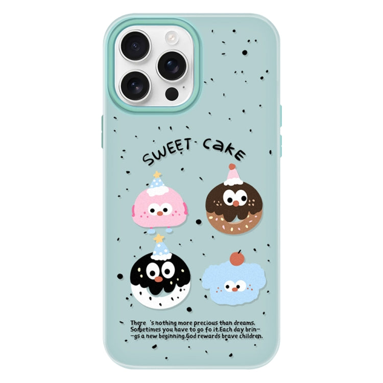 Funda híbrida TPU y PC iPhone 15 Pro Max Tacto Sedoso (Verde Claro)