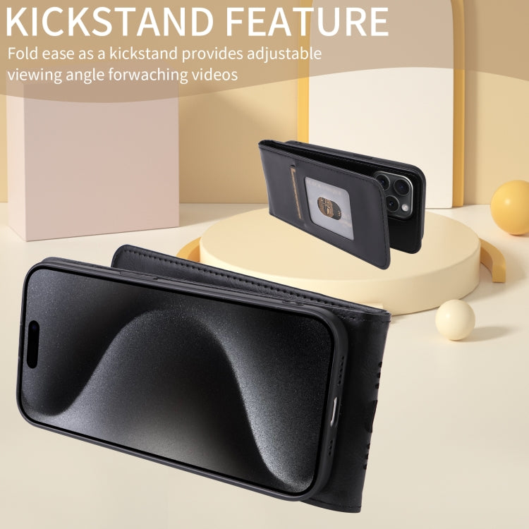 Funda Cuero con Tapa Vertical Magnética para TCL 50 Nxtpaper 5G (Negra)