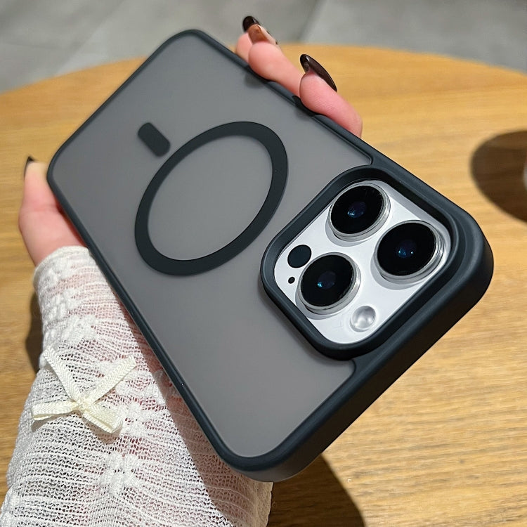 Funda para Teléfono Magsafe Frosted Skin Feel iPhone 16 Plus (Negra)