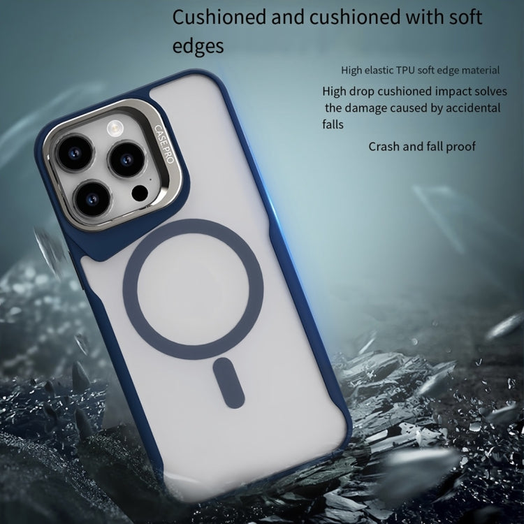 Funda Magnética para iPhone 16 Plus con Soporte de Metal Magsafe (Negra)