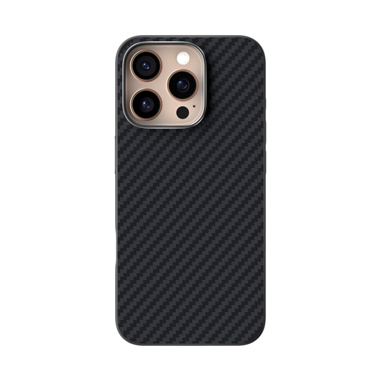 Funda para Teléfono Abeel C Carbon Fiber Series 6D Micro Relief Magsafe para iPhone 15 Pro Max (Negra)