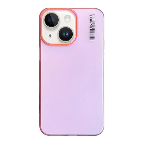 Funda para Teléfono PC Translúcida Tacto Piel Arena iPhone 13 (Rosa)
