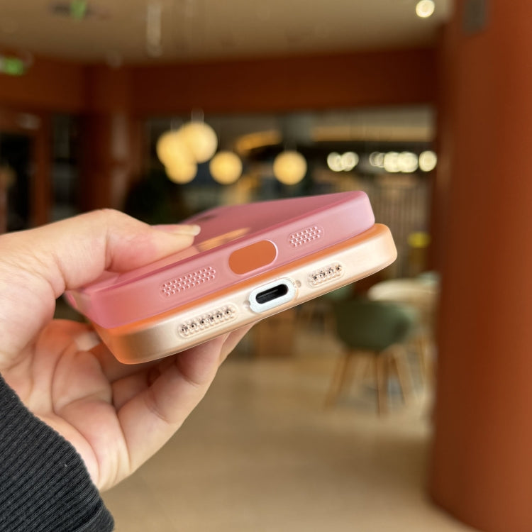 Funda para Teléfono PC iPhone 11 Pro Translúcida Tacto Piel Arena (Rosa)