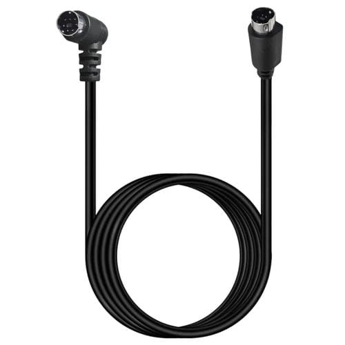 Cable de Audio/Video S-Video Mini Din 7 Pines 0,5 m (Recto a Codo)
