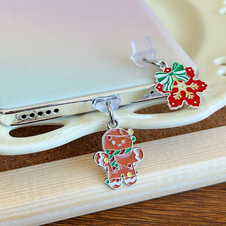 Conector Antipolvo Micro USB Serie Christmas Árbol de Navidad
