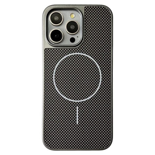 Funda para iPhone 14 Pro Max TPU PC Magsafe Serie Pita (Gris)