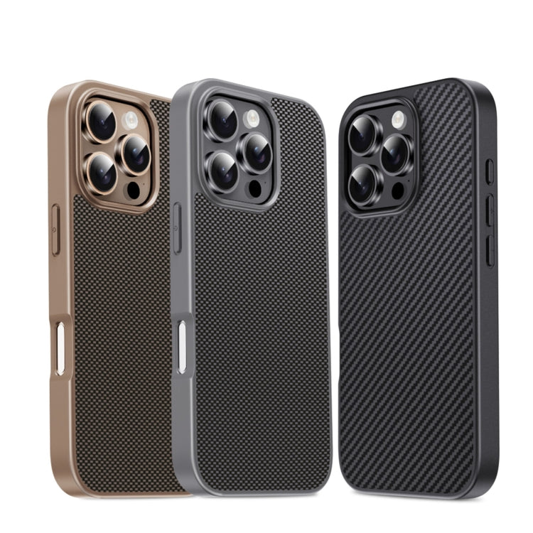 Funda para Teléfono Serie Pita iPhone 12 TPU + PC (Dorada)