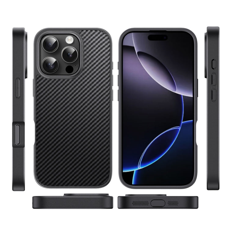 Funda para iPhone 11 Pro TPU + PC Textura Serie Pita (Gris)