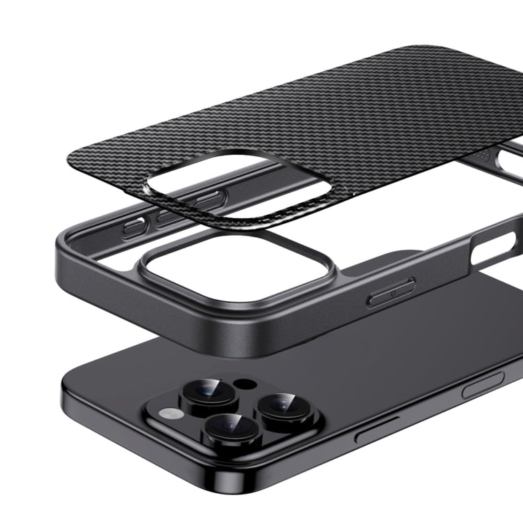Funda para iPhone 11 Pro Max TPU + PC Serie Pita (Gris)