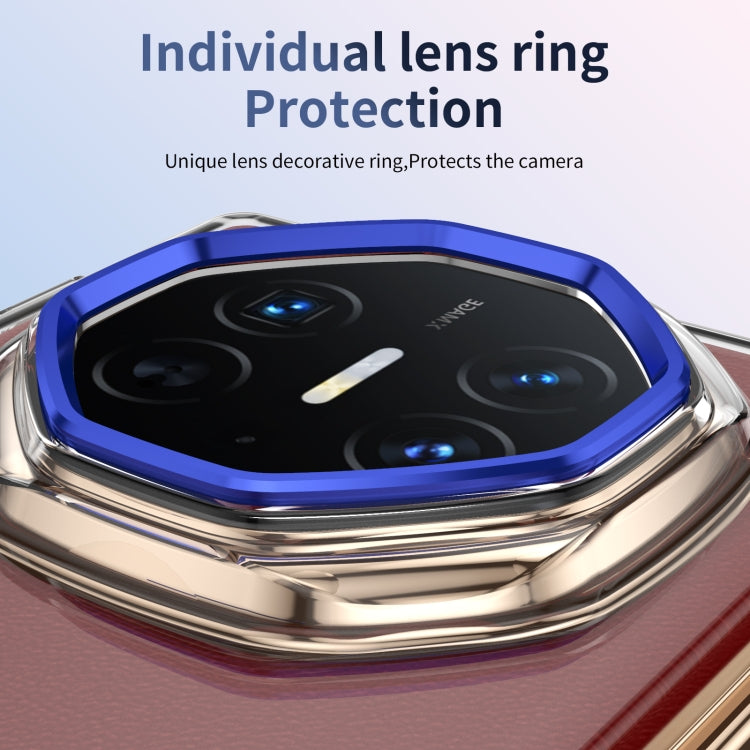 Funda híbrida TPU para PC con soporte para Huawei Mate Xt Ultimate (Azul)