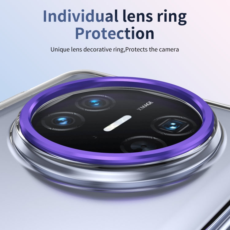 Funda híbrida TPU Huawei Mate X5 con soporte PC y protección contra heladas (Morado)