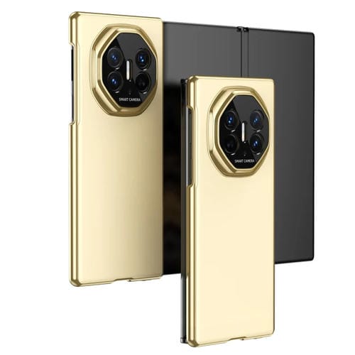 Funda para Teléfono Huawei Mate Xt con Revestimiento al Vacío Esmerilado Ag y Diseño Ultimate (Dorada)