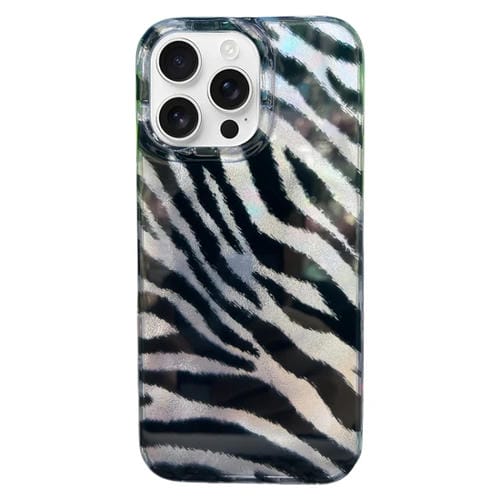 Funda TPU Doble Capa iPhone 13 Pro Patrón Imd Estampado de Cebra
