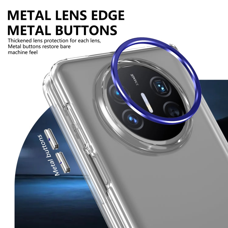 Funda PC Transparente Integrada para Huawei Mate X5 Serie Plegable Lce (Azul Real)