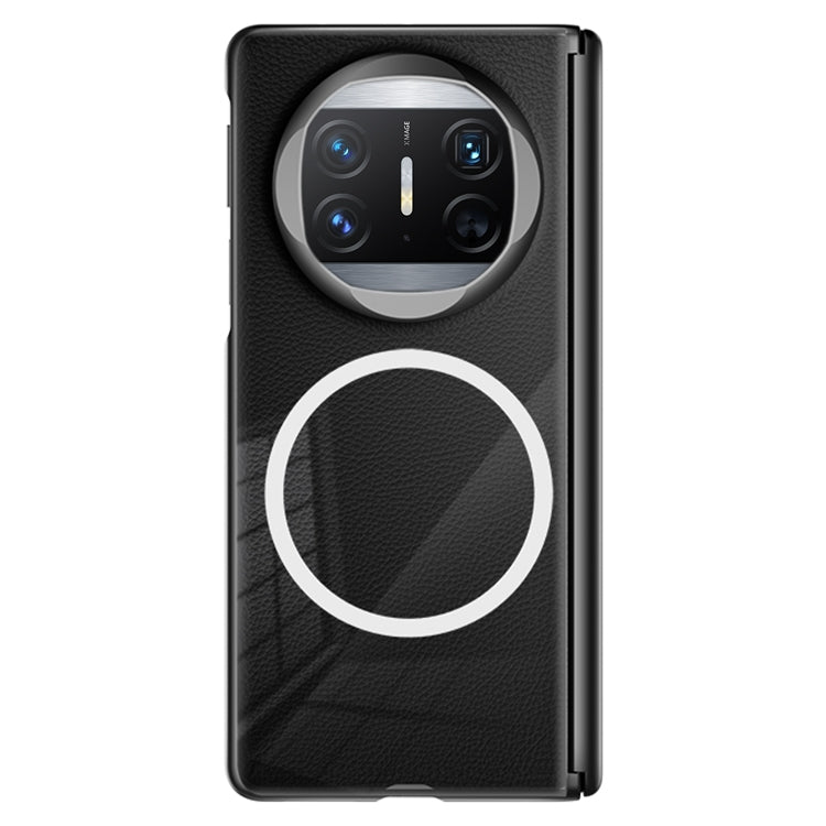 Funda PC Huawei Mate X5/X3 con Cobertura Total Magsafe Transparente (Negra)