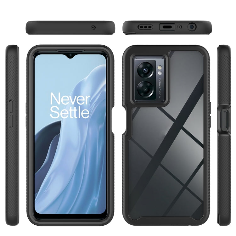 Funda TPU Transparente a Prueba de Golpes con Diseño Cielo Estrellado para OnePlus Nord N300 (Azul Cielo)