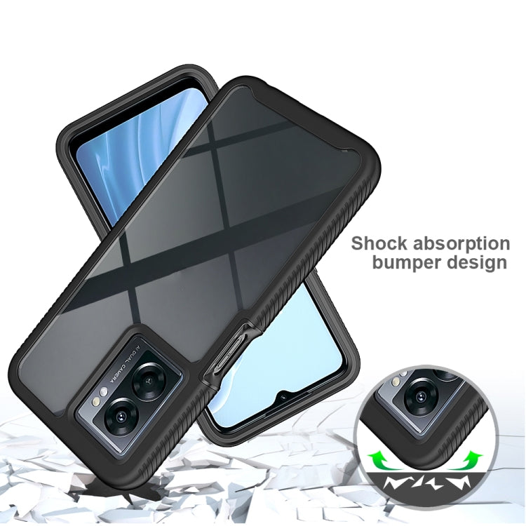 Funda TPU Transparente a Prueba de Golpes con Diseño Cielo Estrellado para OnePlus Nord N300 (Azul Cielo)