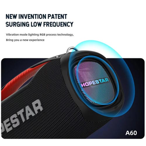 Altavoz Bluetooth Portátil Hopestar A60 100 W Resistente Agua IPX6 Micrófono (Azul)