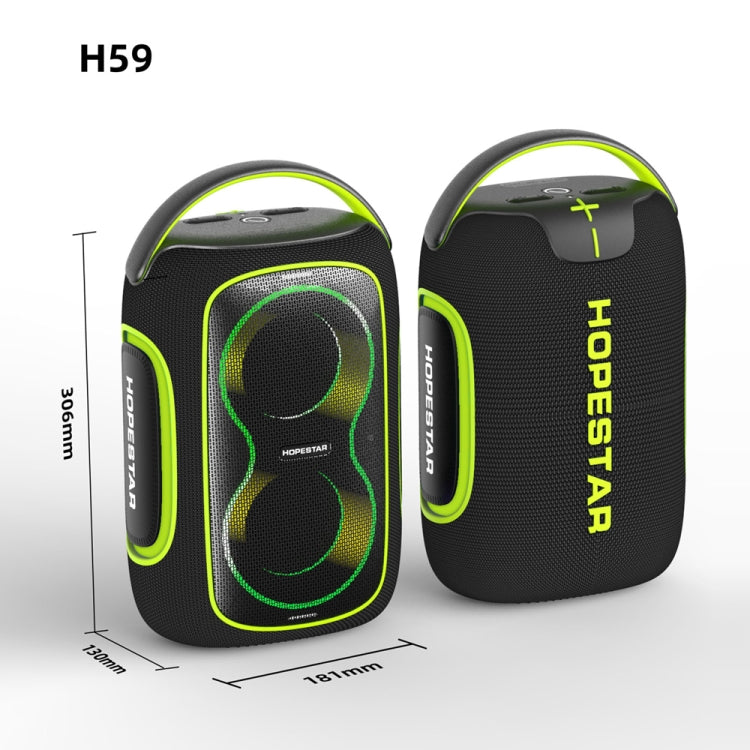 Altavoz Bluetooth portátil Hopestar H59 50 W resistente al agua IPX5 (Negro)