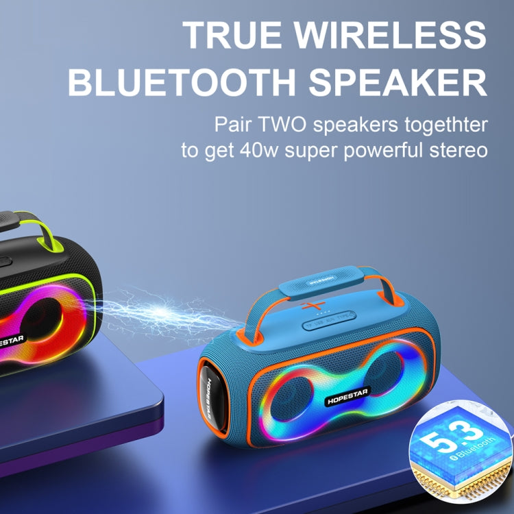 Altavoz Bluetooth Portátil Hopestar Party Box 150 40 W Resistente Agua IPX5 (Verde Oscuro)