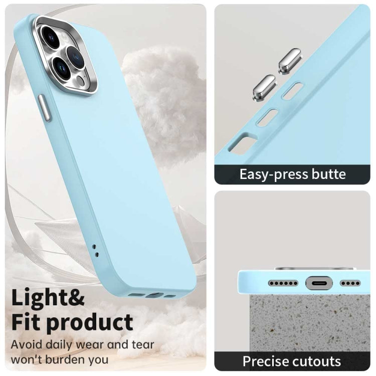 Funda para Teléfono iPhone 14 Pro Max a Prueba de Golpes Serie Colorida (Azul)