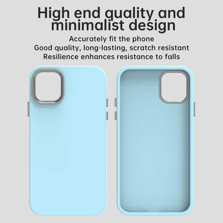 Funda para Teléfono iPhone 11 a Prueba de Golpes Serie Colorida (Azul)