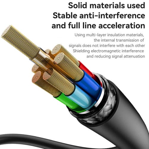 Cable de Extensión HDMI Yesido HM16 4K 30Hz 1,8 Metros (Negro)