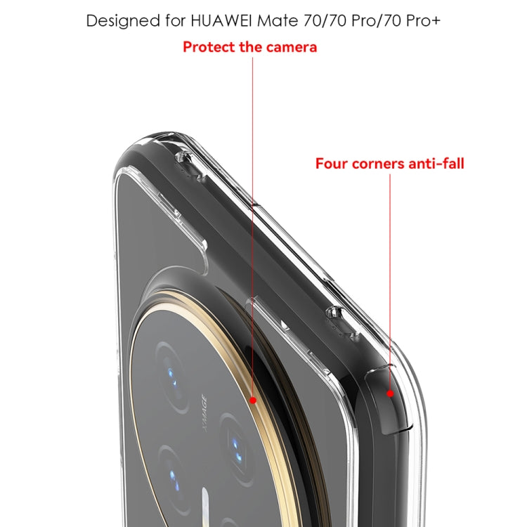 Funda para Teléfono Huawei Mate 70 Pro/70 Pro+ con Soporte Giratorio 360 Grados (Morado)