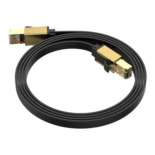 Cable Ethernet LAN Cat 8 de Alta Velocidad 3 m 40 Gbps (Dorado)