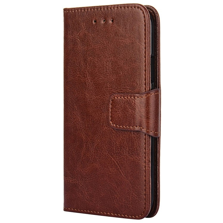 Funda de Cuero Textura de Cristal Sony Xperia 1 Vi (Marrón)