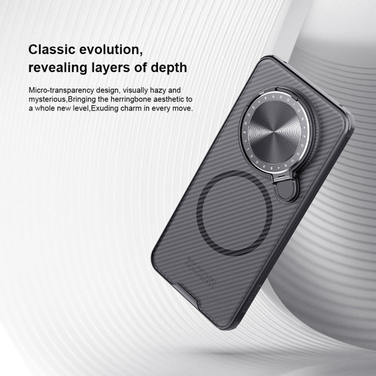 Funda para Teléfono Nillkin Camshield Prop Magsafe con Soporte Magnético para Huawei Mate 70 (Negra)