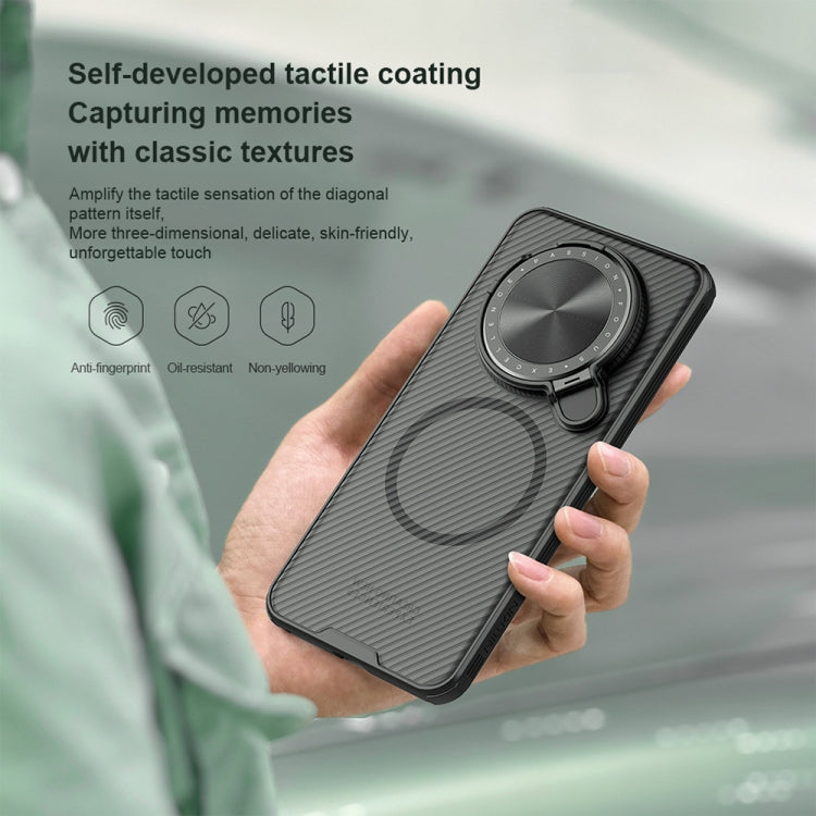 Funda para Teléfono Nillkin Camshield Prop Magsafe con Soporte Magnético para Huawei Mate 70 (Negra)