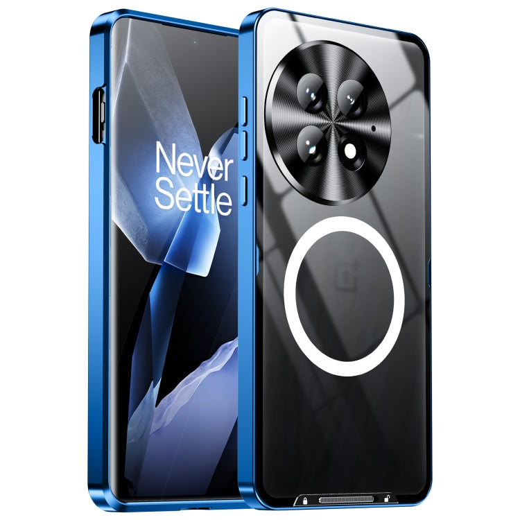 Funda Metal Esmerilado con Imán Magsafe para OnePlus 13 (Azul)