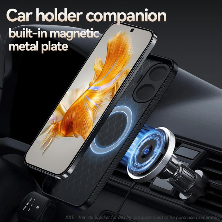Funda magnética de cuero Litchi para Redmi Turbo 4 Pro, con cobertura total, a prueba de golpes (negra)