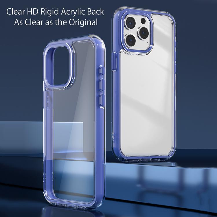 Funda Híbrida Acrílico TPU 3 en 1 a Prueba de Golpes con Airbag para iPhone 14 Pro (Verde Menta)