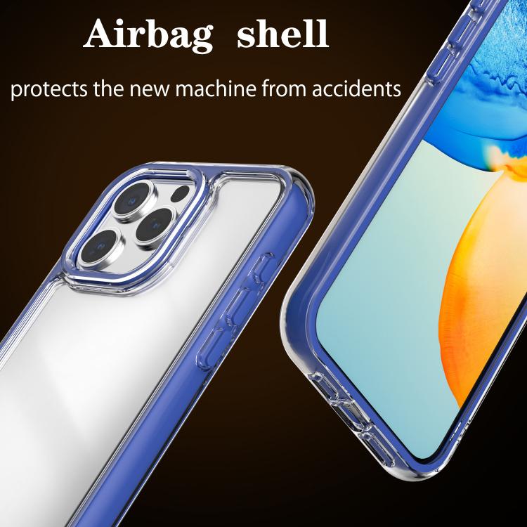 Funda Híbrida Acrílico TPU 3 en 1 a Prueba de Golpes con Airbag para iPhone 14 Pro (Verde Menta)