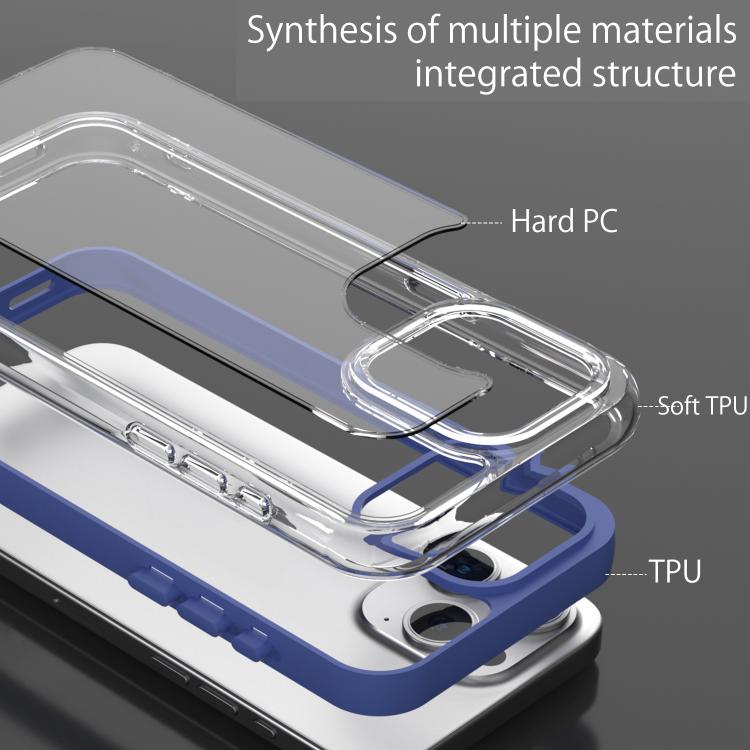 Funda Híbrida Acrílico TPU 3 en 1 a Prueba de Golpes con Airbag para iPhone 14 Pro (Verde Menta)