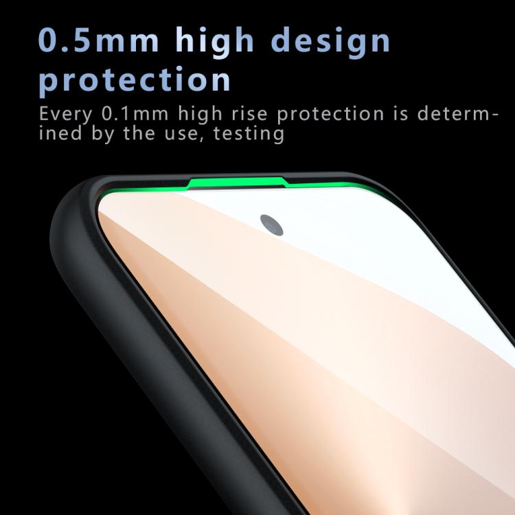 Funda híbrida de TPU y PC con protección MagSafe para Huawei Pura 80 Pro 5G (negro esmerilado)